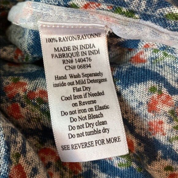 Faherty Sylvie Crochet Maxi Dress Kapu Beach M - Picture 6 of 8